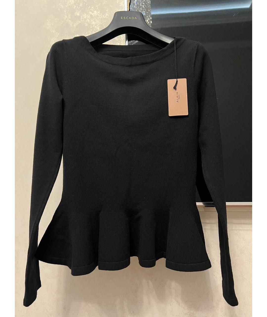 ALAIA Черный джемпер / свитер, фото 3