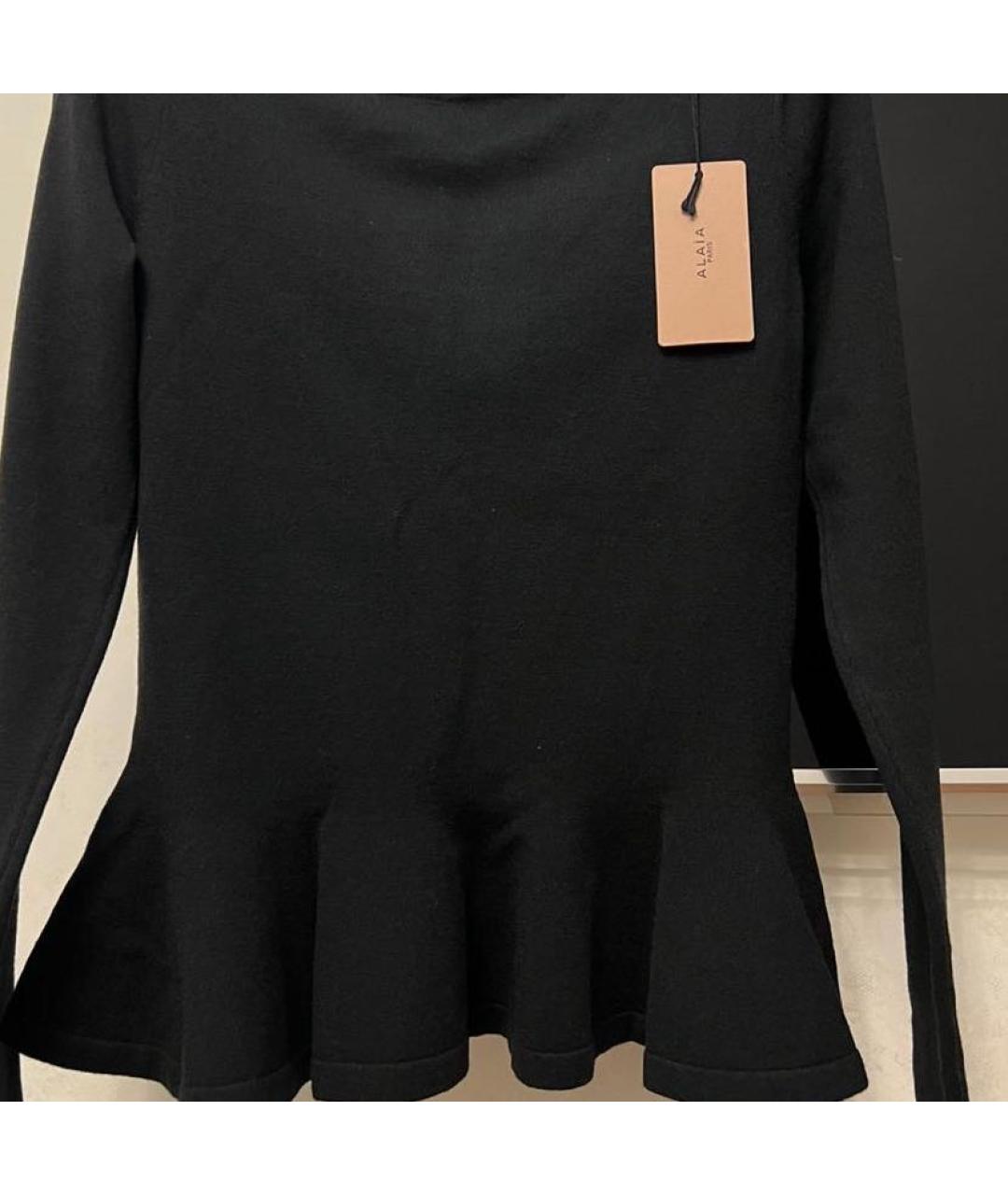 ALAIA Черный джемпер / свитер, фото 2