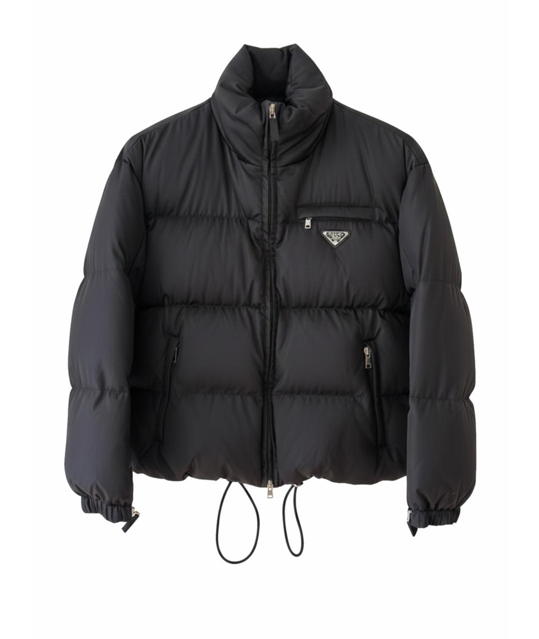 PRADA Черный пуховик, фото 1