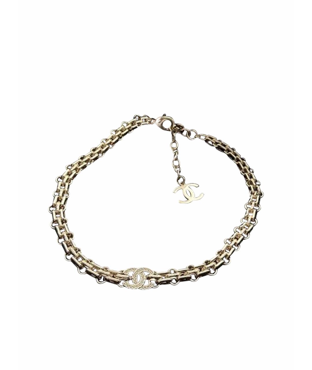 CHANEL Серебряное колье, фото 1