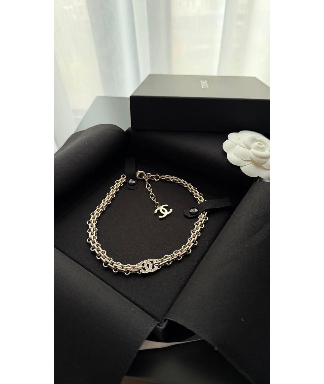 CHANEL Серебряное колье, фото 4