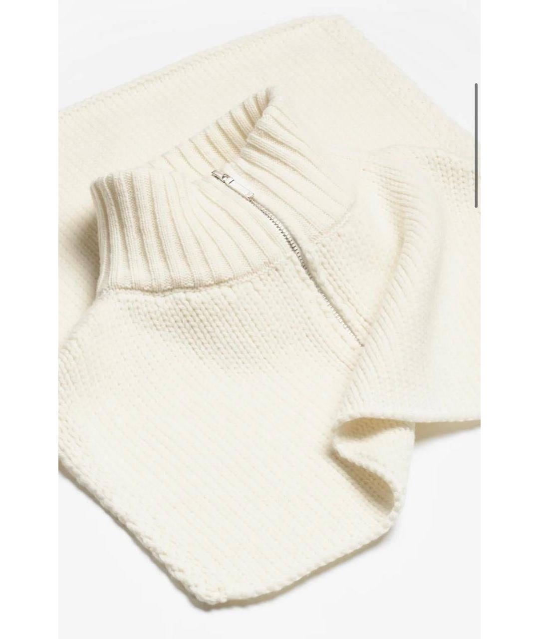 CHANEL Белый кашемировый воротник, фото 3