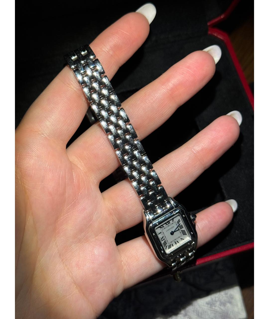 CARTIER Серебряные часы, фото 6