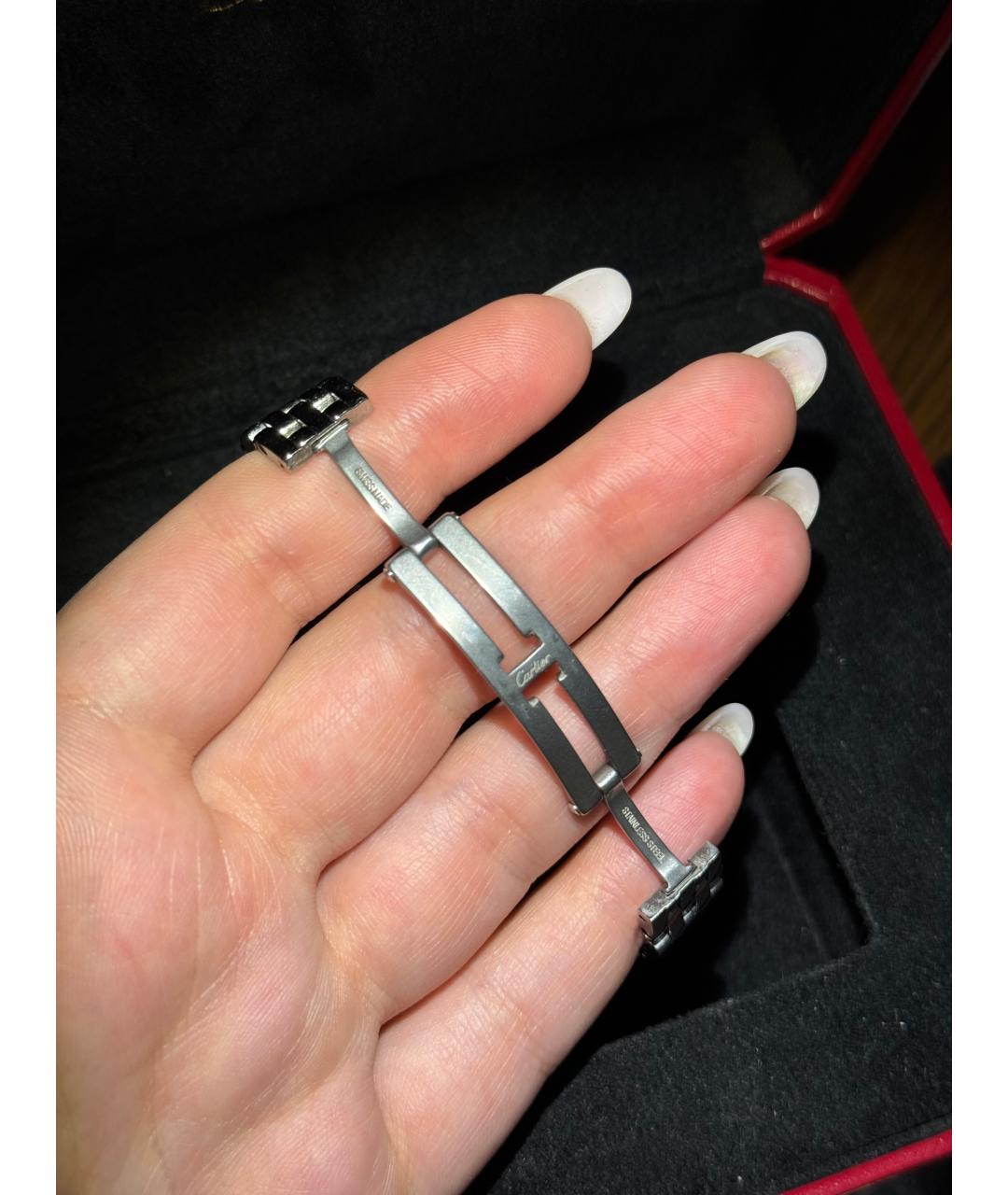 CARTIER Серебряные часы, фото 3