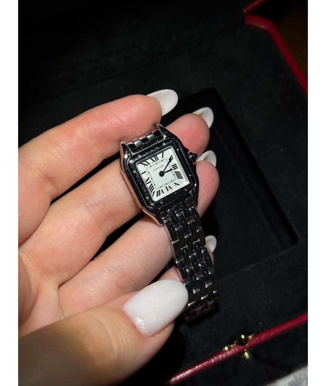 CARTIER Серебряные часы, фото 5