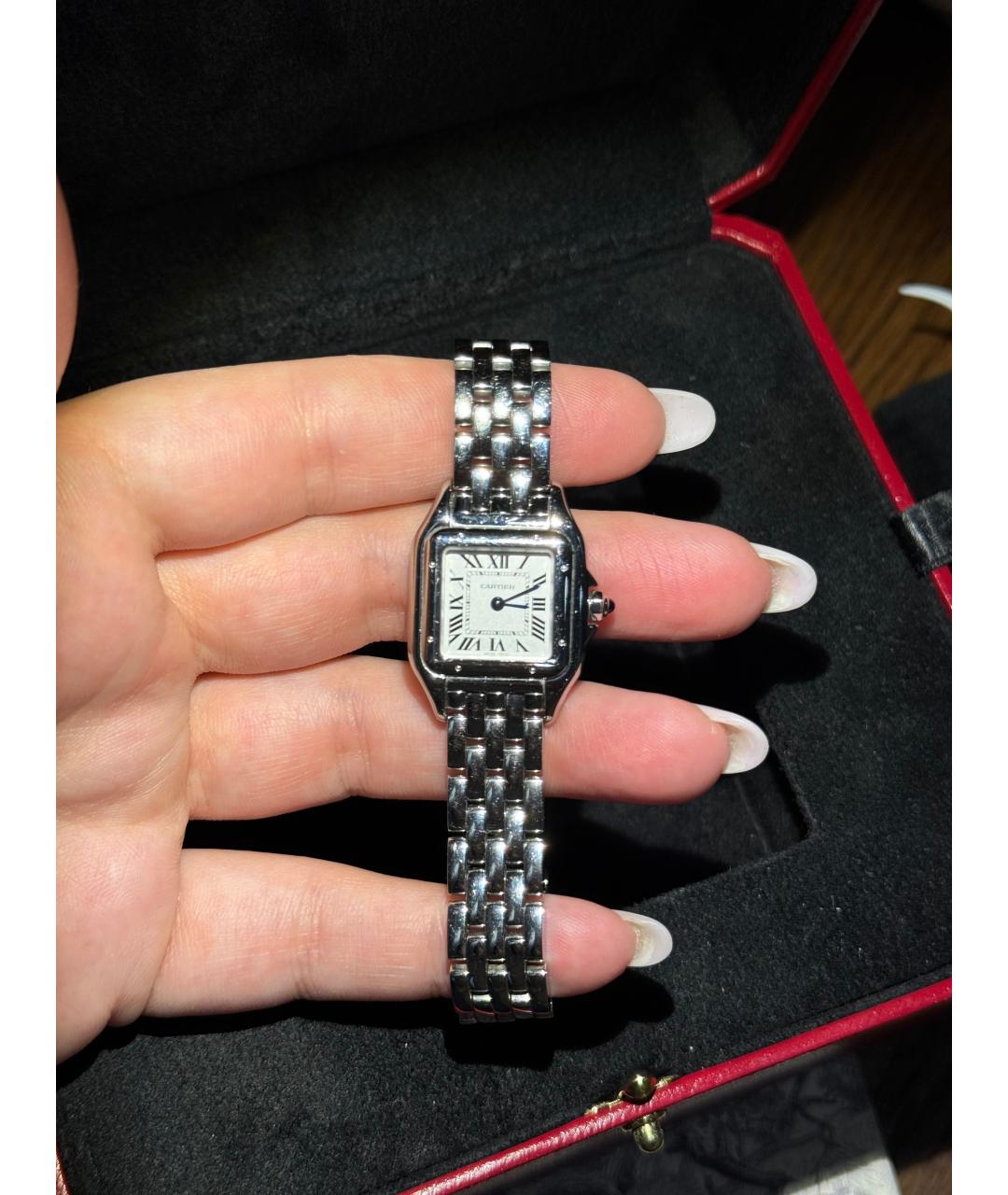 CARTIER Серебряные часы, фото 10