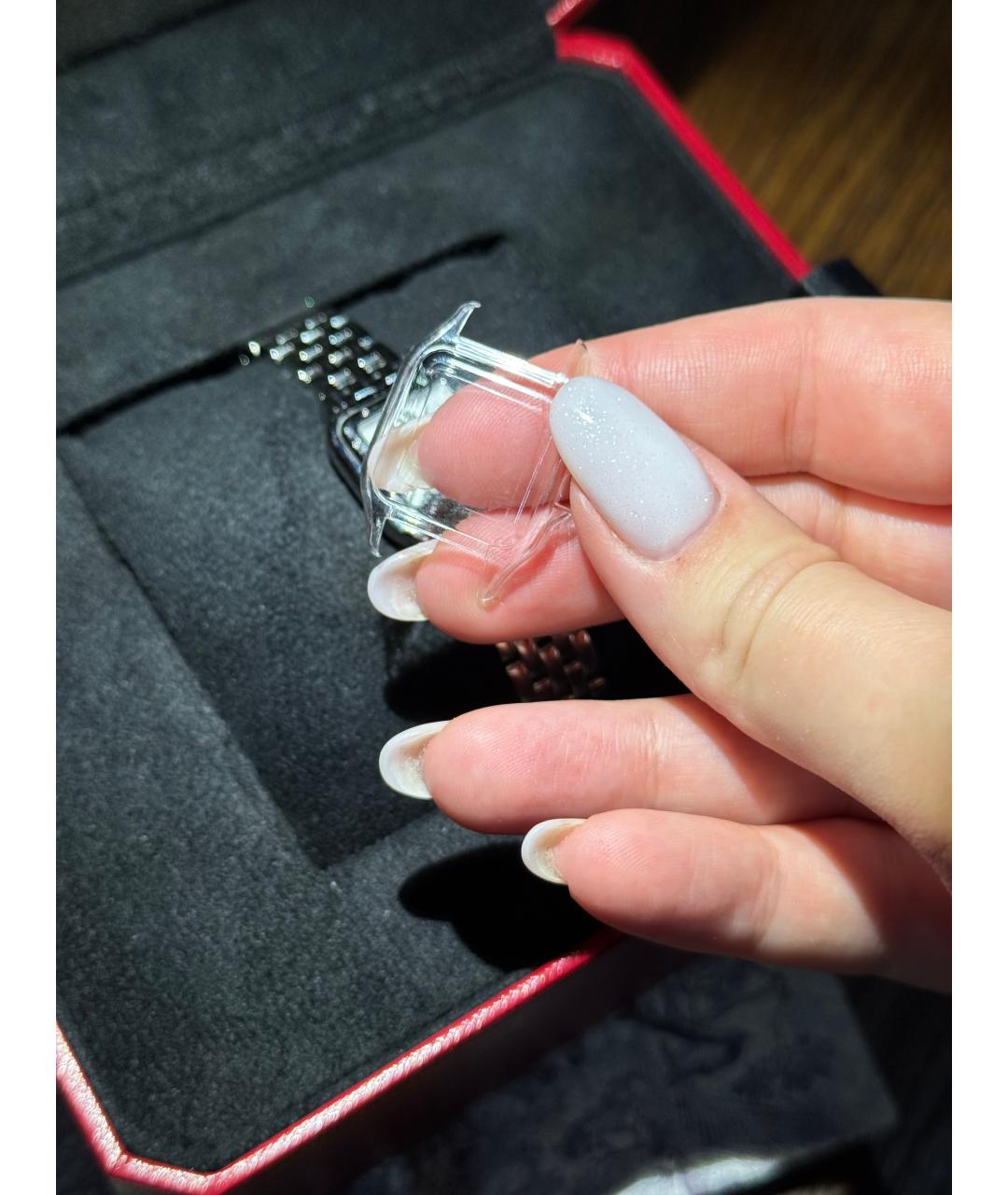 CARTIER Серебряные часы, фото 8