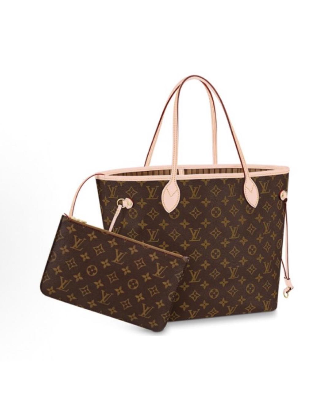 LOUIS VUITTON Коричневая сумка тоут, фото 2