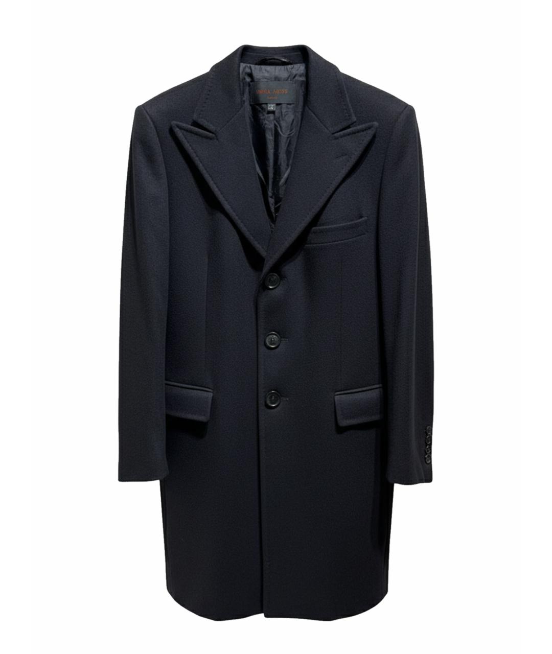 DOLCE&GABBANA Черное кашемировое пальто, фото 1