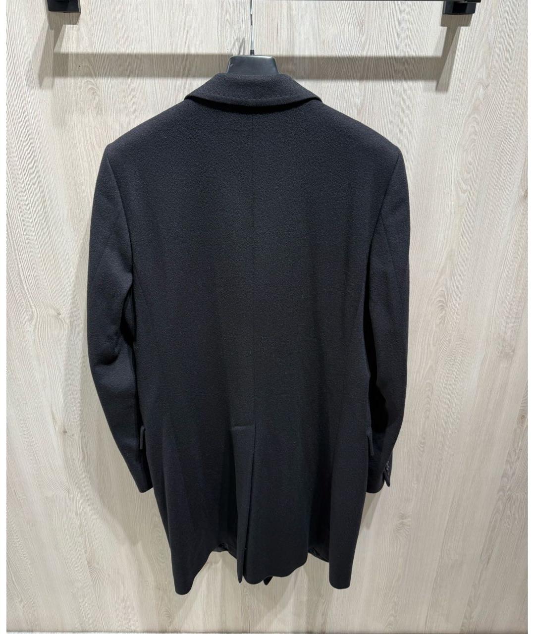 DOLCE&GABBANA Черное кашемировое пальто, фото 2