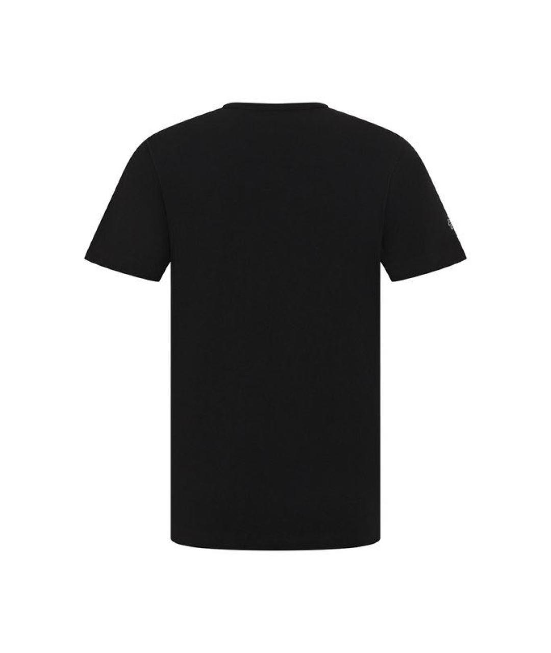 CHROME HEARTS Черная хлопковая футболка, фото 2