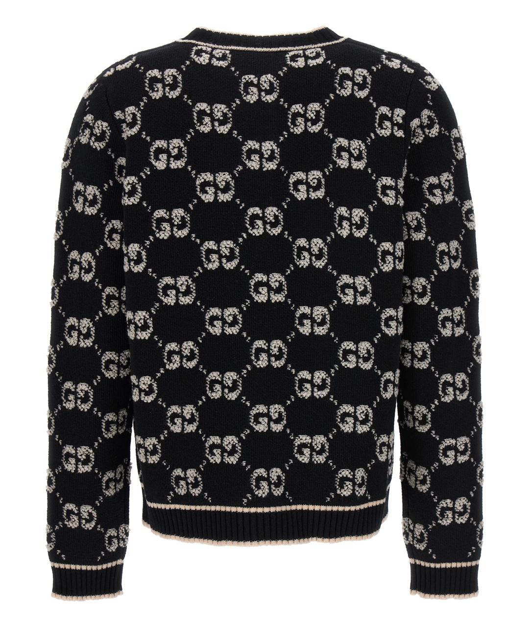 GUCCI Мульти шерстяной кардиган, фото 2