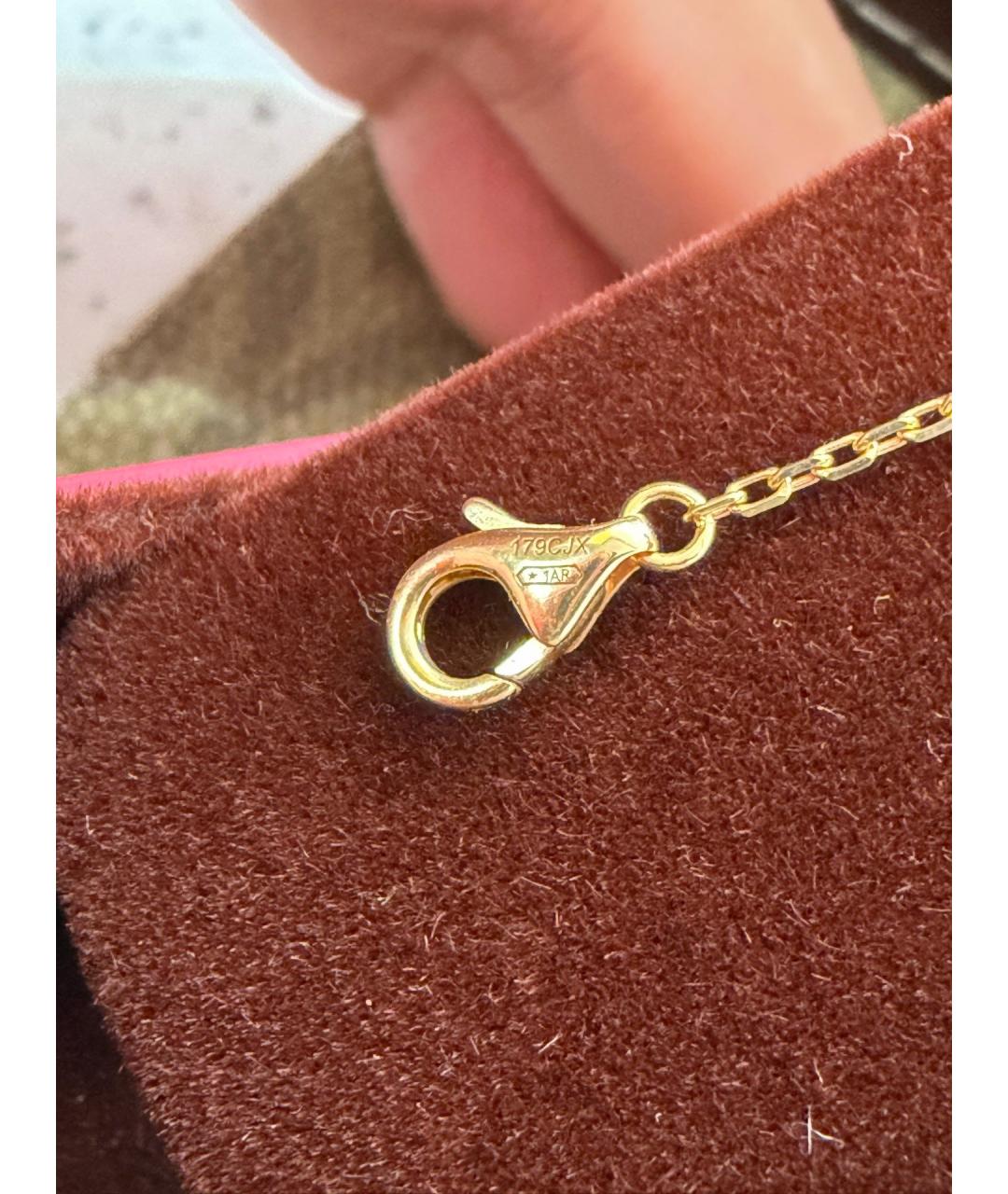 CARTIER Золотое колье из желтого золота, фото 6