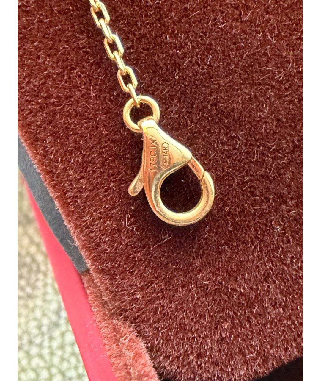 CARTIER Золотое колье из желтого золота, фото 5