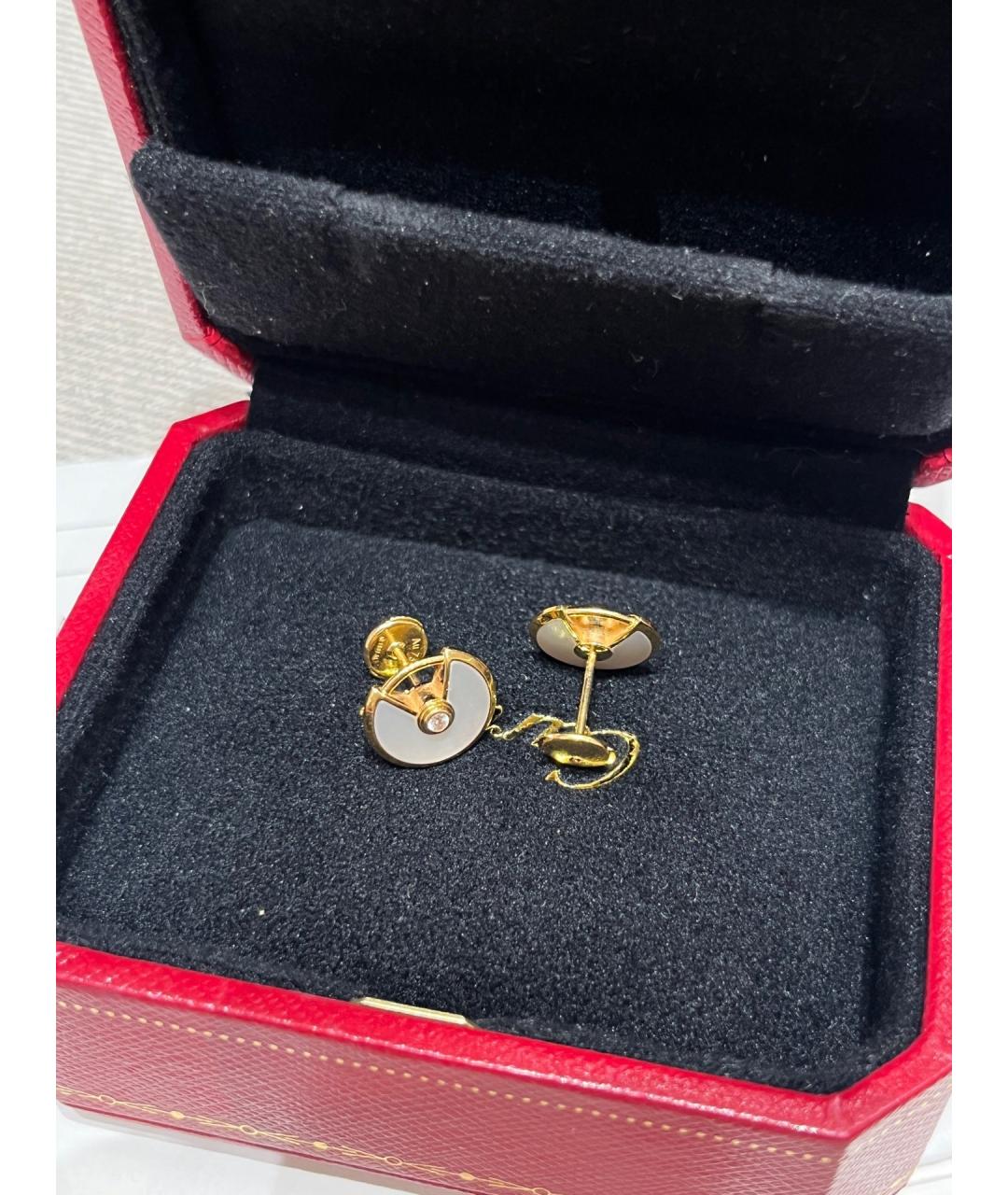 CARTIER Золотые серьги из желтого золота, фото 6