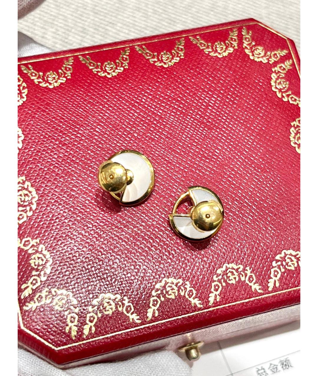 CARTIER Золотые серьги из желтого золота, фото 7