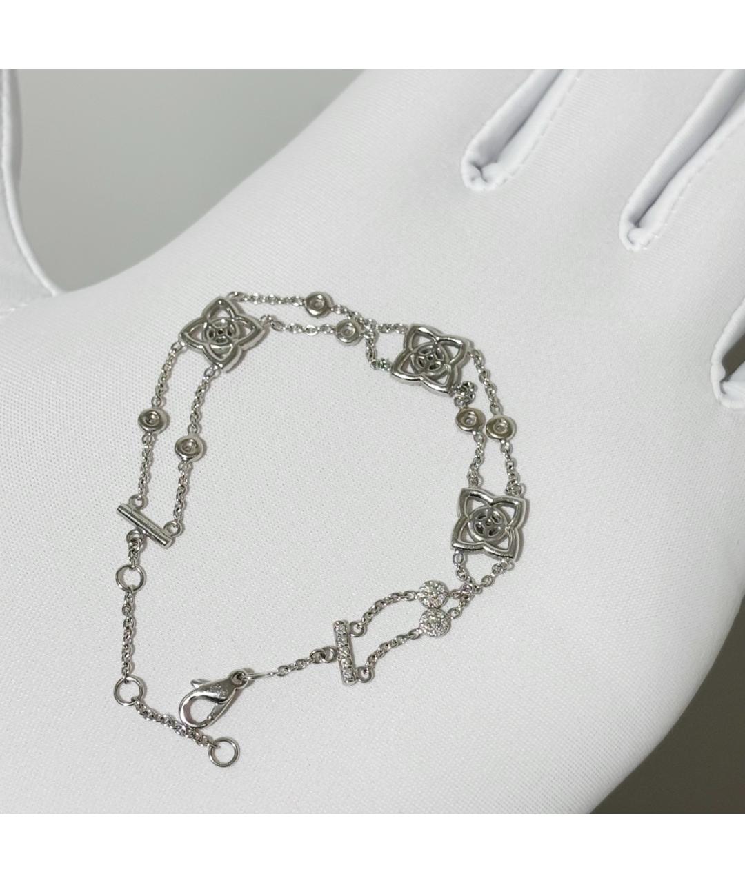 DE BEERS Серебрянный браслет из белого золота, фото 3