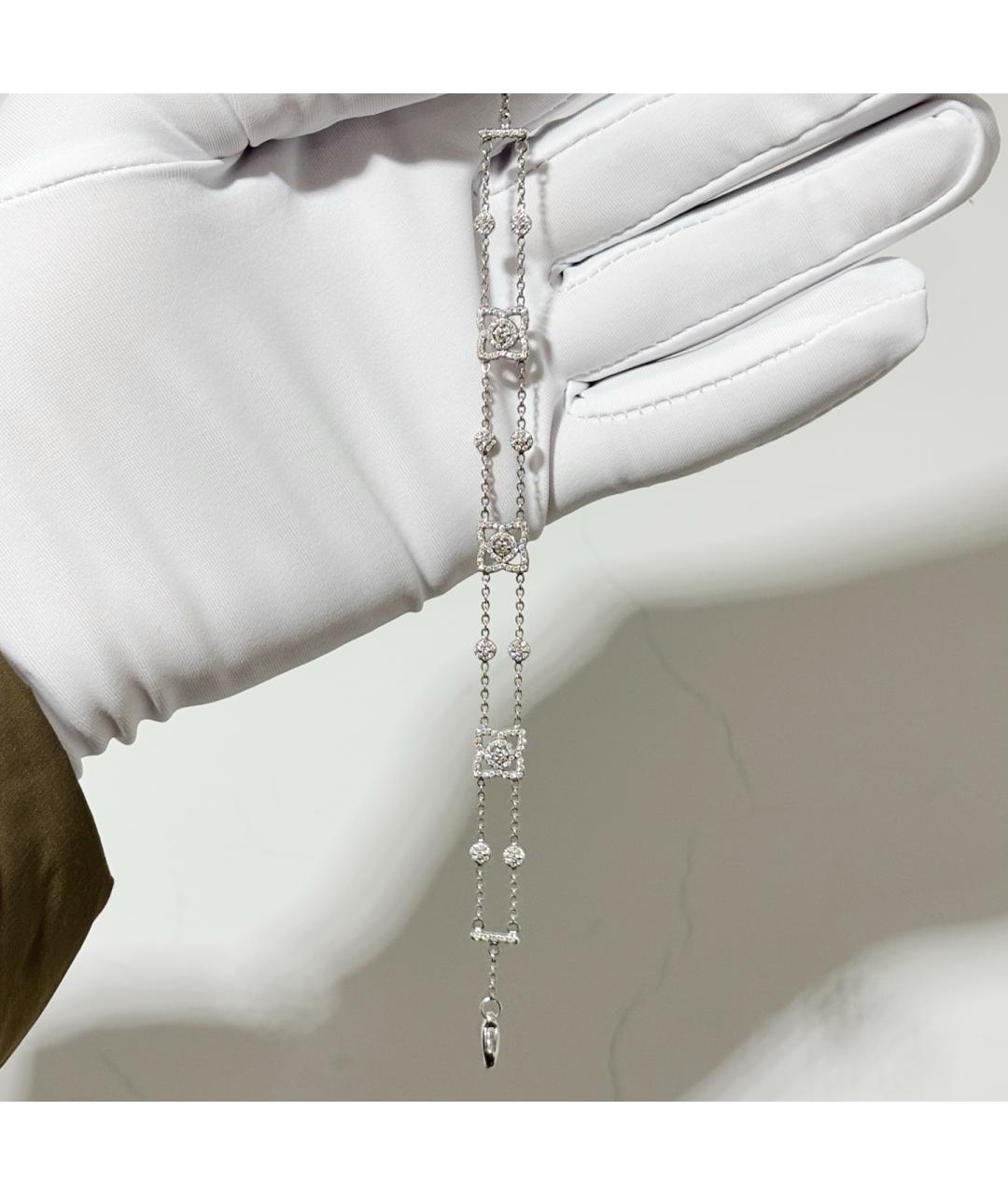 DE BEERS Серебрянный браслет из белого золота, фото 2