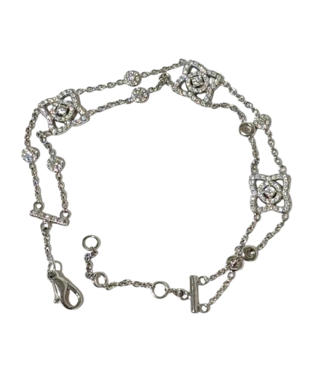 DE BEERS Серебрянный браслет из белого золота, фото 1