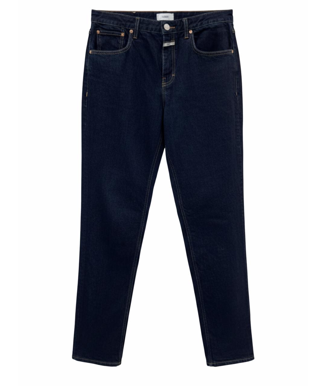 CLOSED Синие хлопковые прямые джинсы, фото 1