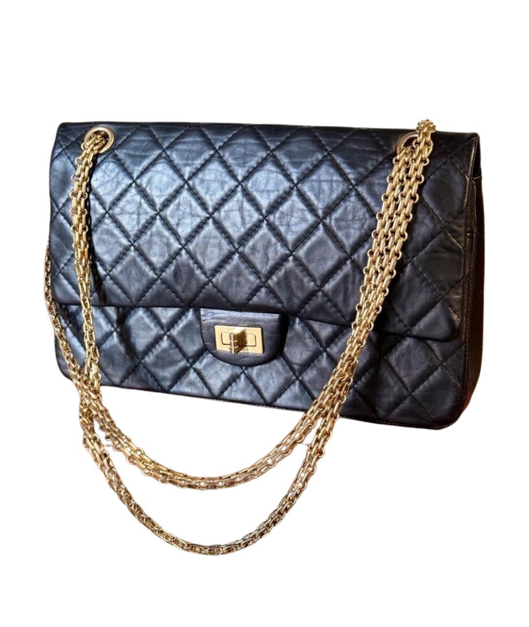 CHANEL Черная кожаная сумка через плечо, фото 3