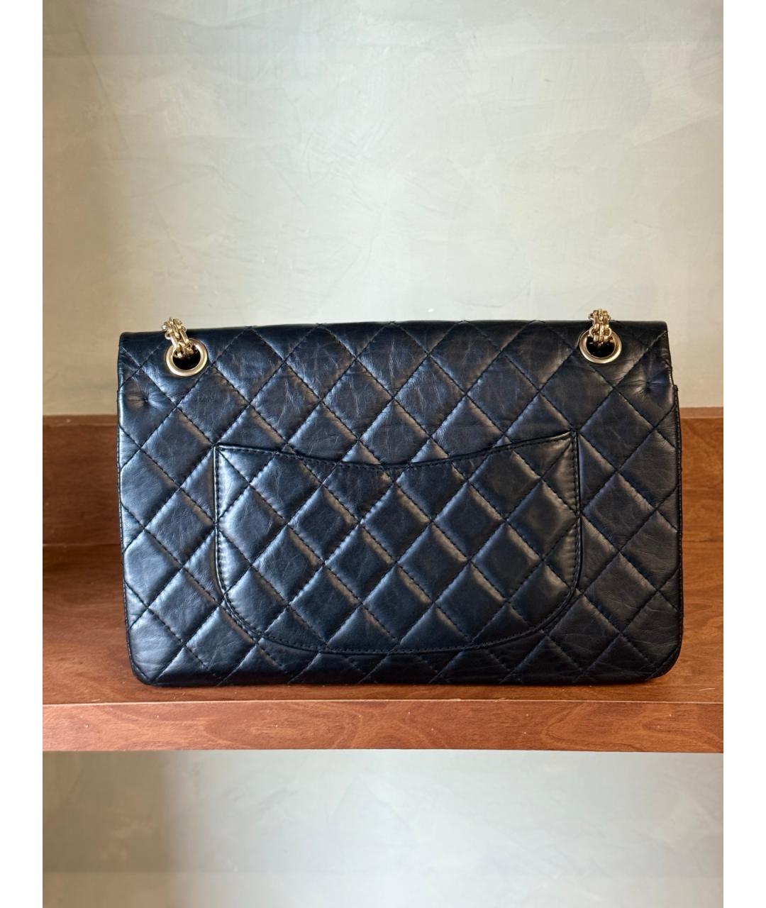 CHANEL Черная кожаная сумка через плечо, фото 6