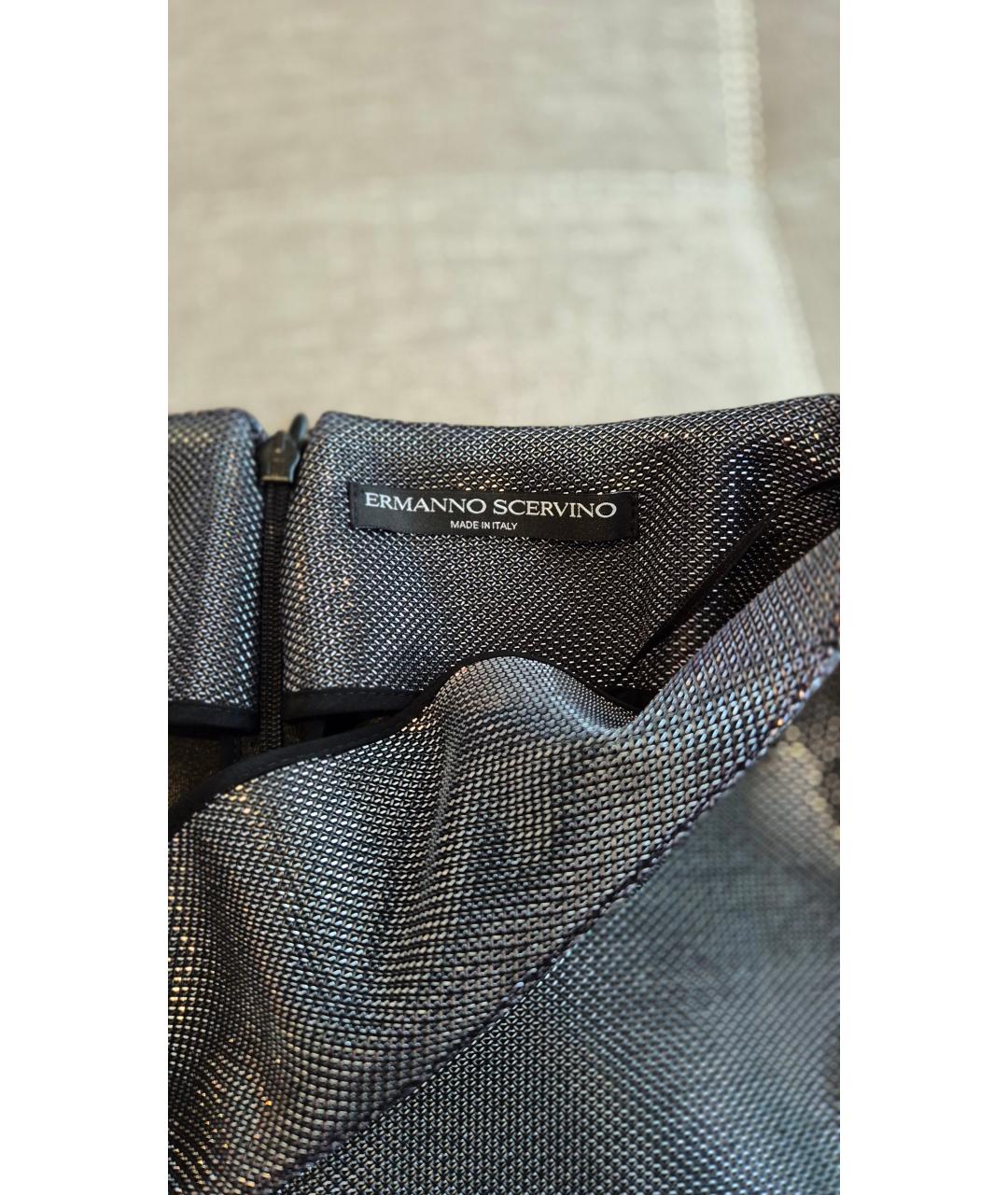 ERMANNO SCERVINO Серая юбка миди, фото 2