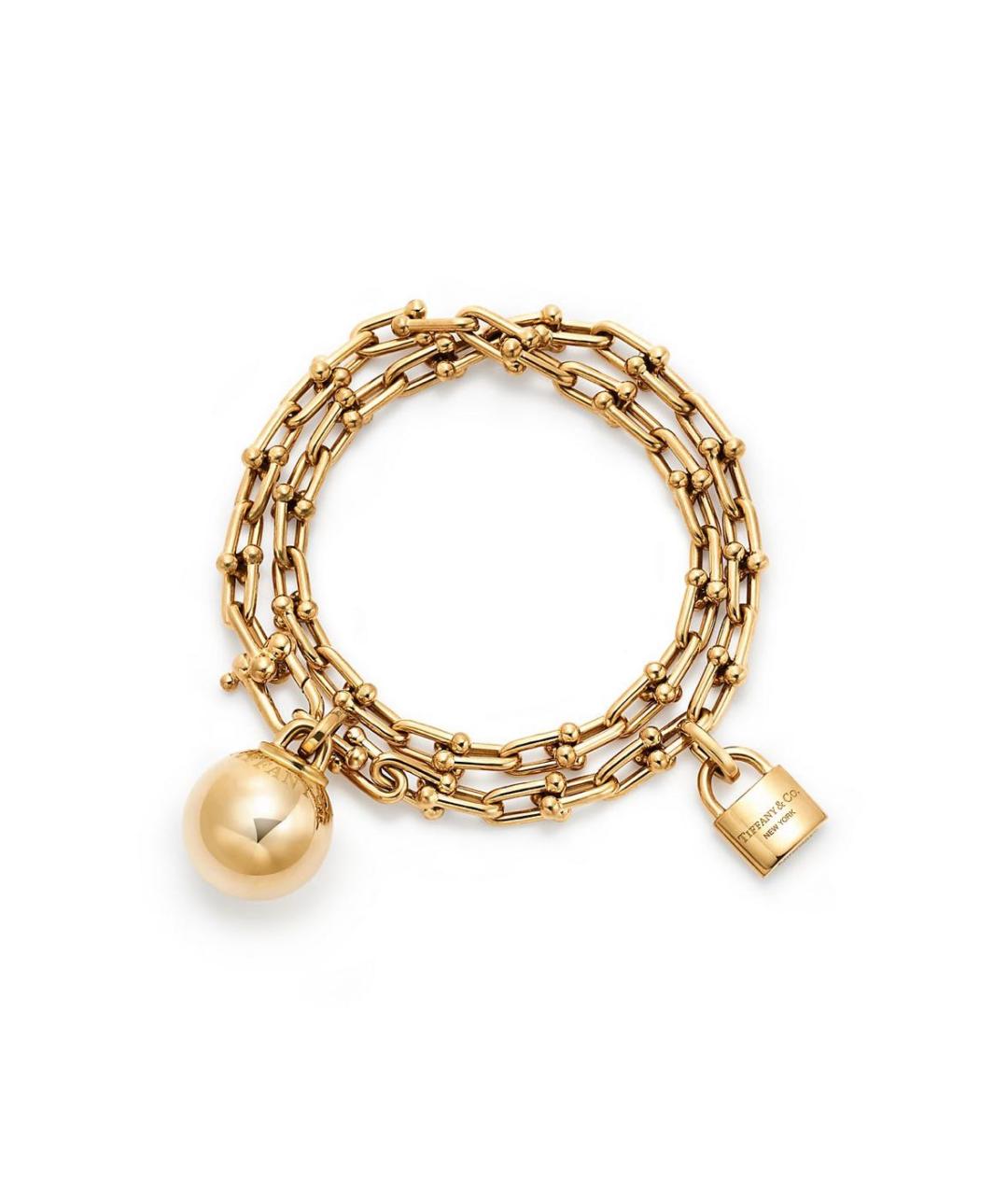 TIFFANY&CO Желтый браслет из желтого золота, фото 6