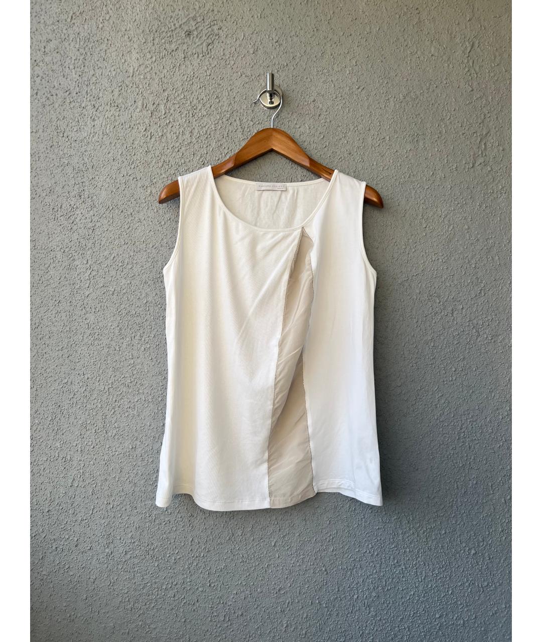FABIANA FILIPPI Белая майка, фото 6
