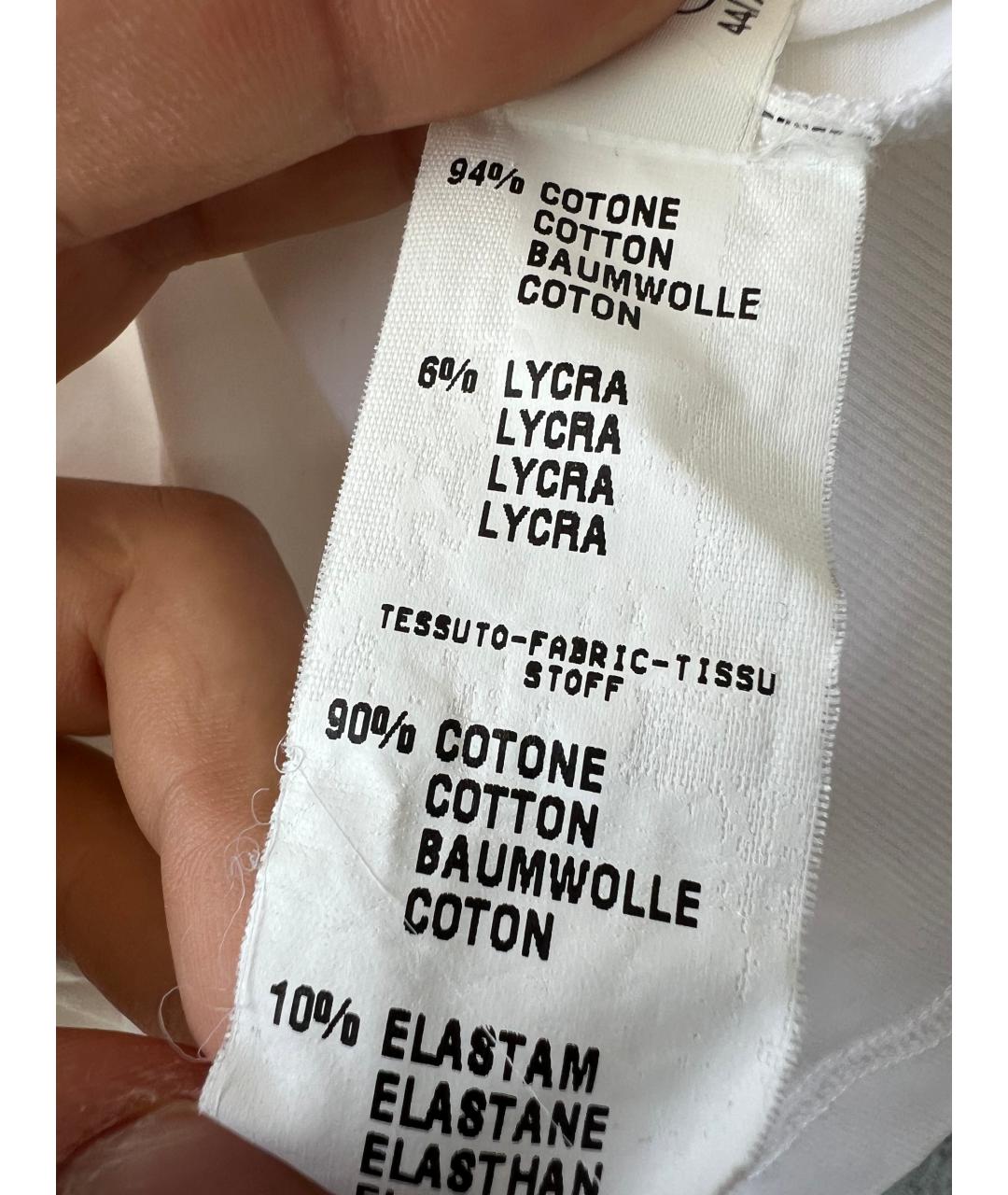 FABIANA FILIPPI Белая майка, фото 5