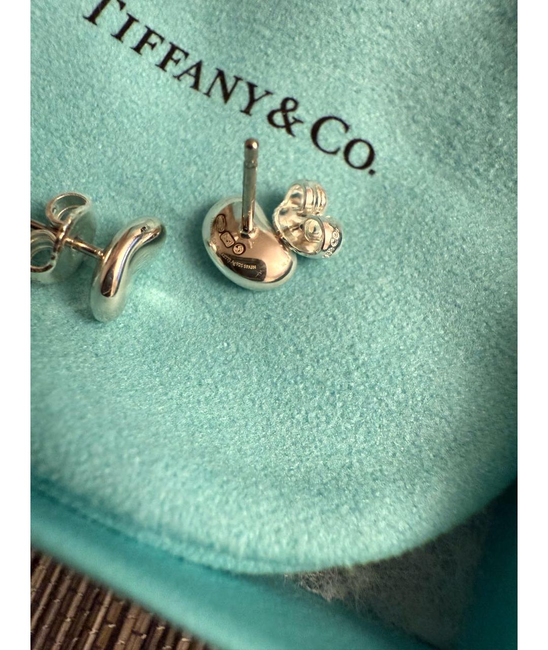 TIFFANY&CO Серебряные серебряные серьги, фото 4