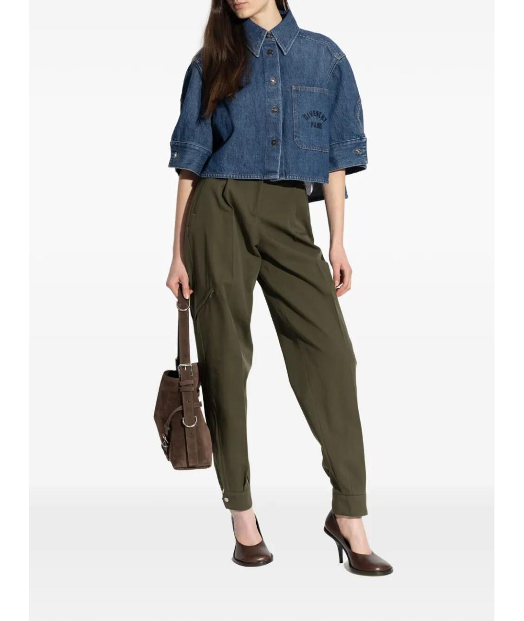 GIVENCHY Синяя хлопковая куртка, фото 5