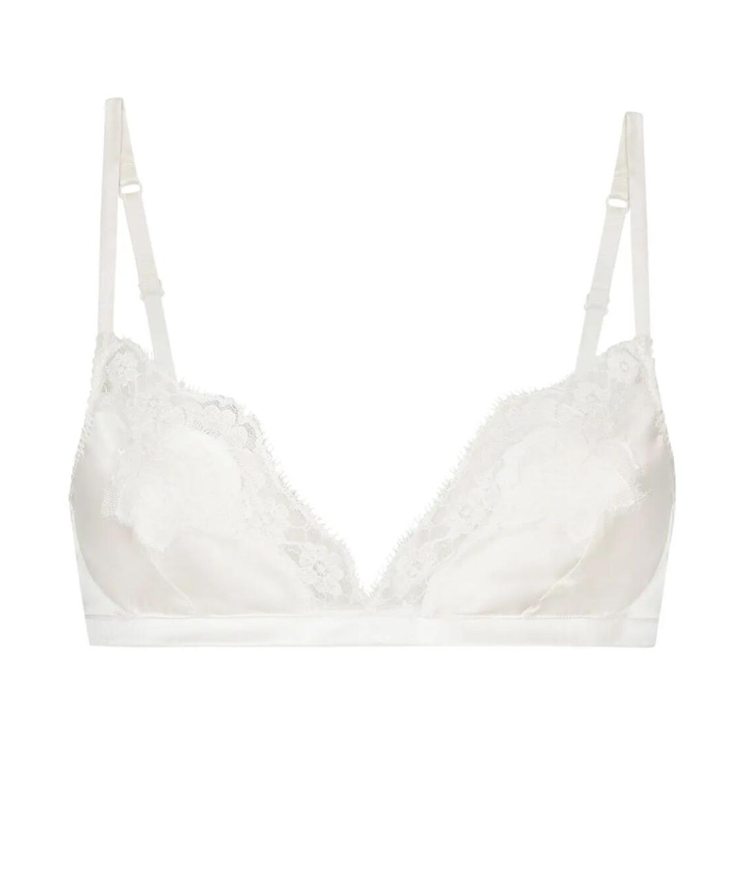 DOLCE&GABBANA Белый бюстгалтеры, фото 1