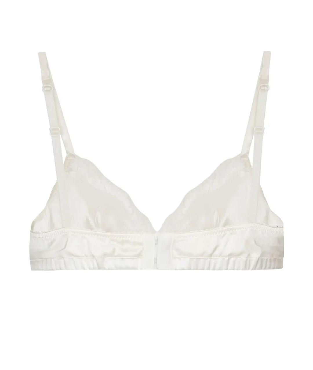DOLCE&GABBANA Белый бюстгалтеры, фото 3