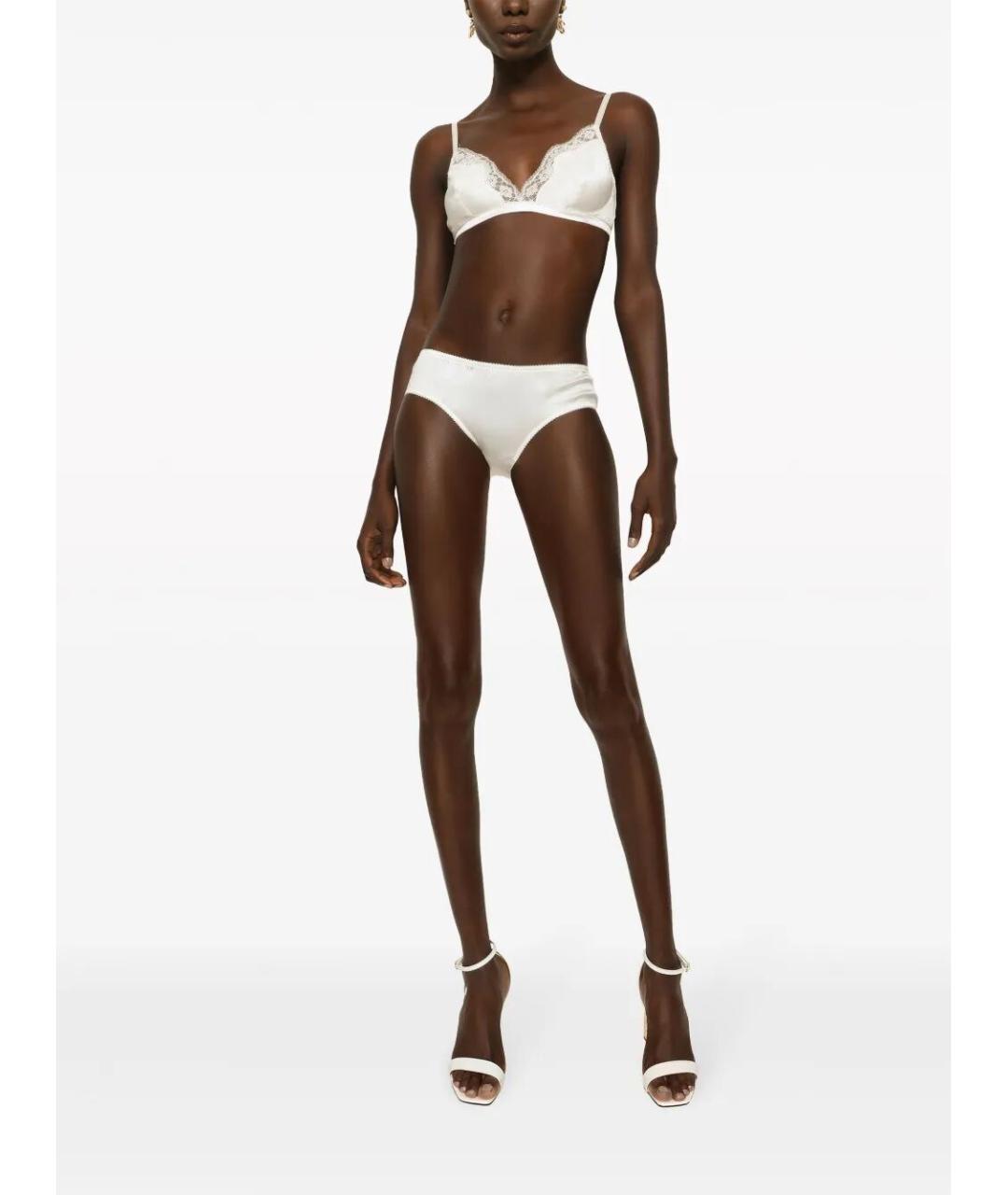 DOLCE&GABBANA Белый бюстгалтеры, фото 2