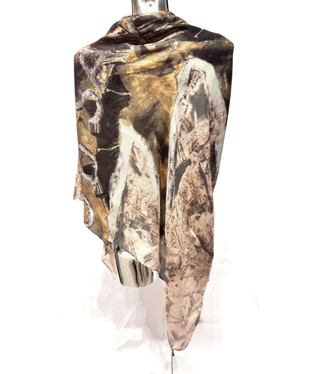 ALEXANDER MCQUEEN Мульти платок, фото 3