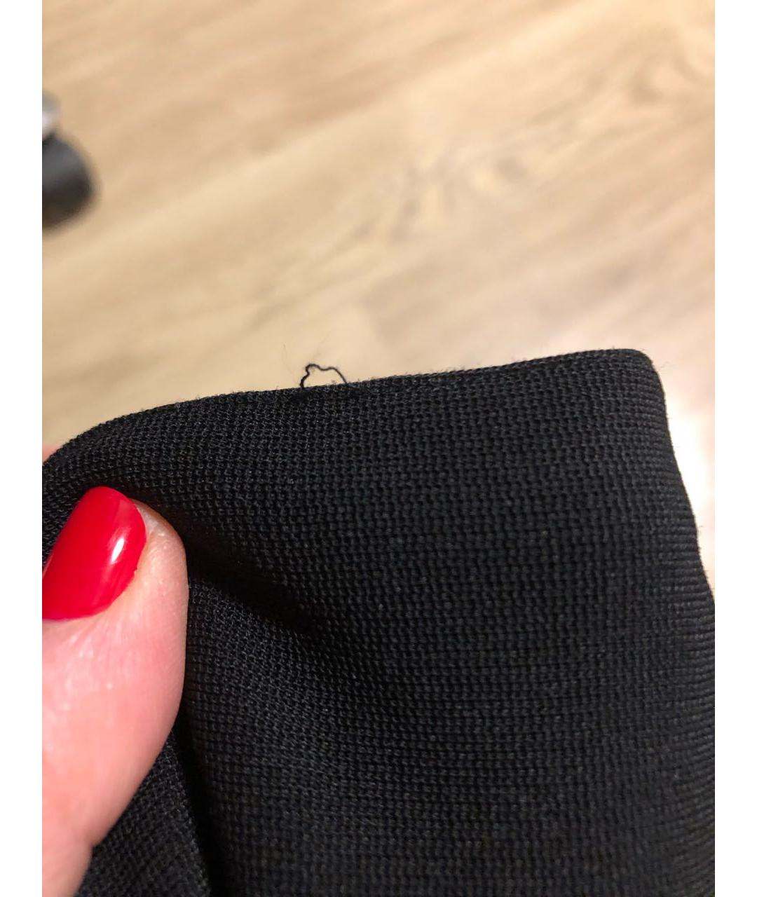 SAINT LAURENT Черные вискозные леггинсы и велосипедки, фото 6