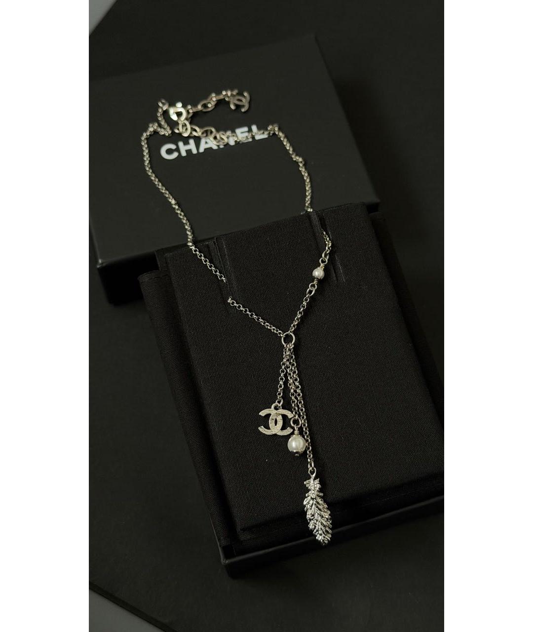 CHANEL Золотое латунное колье, фото 2