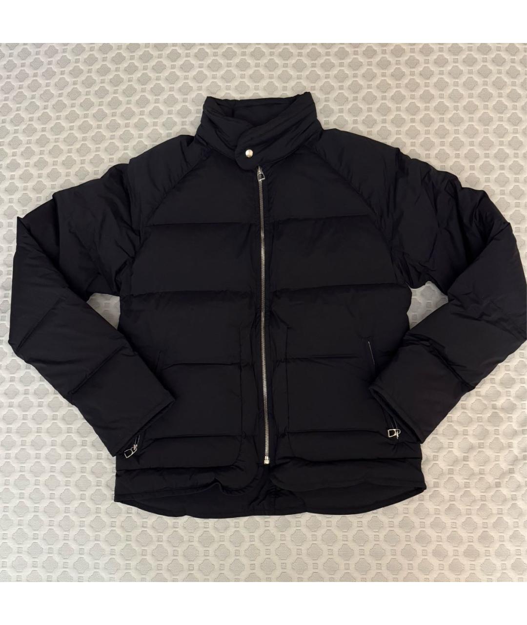 HERMES Черная полиэстеровая куртка, фото 5