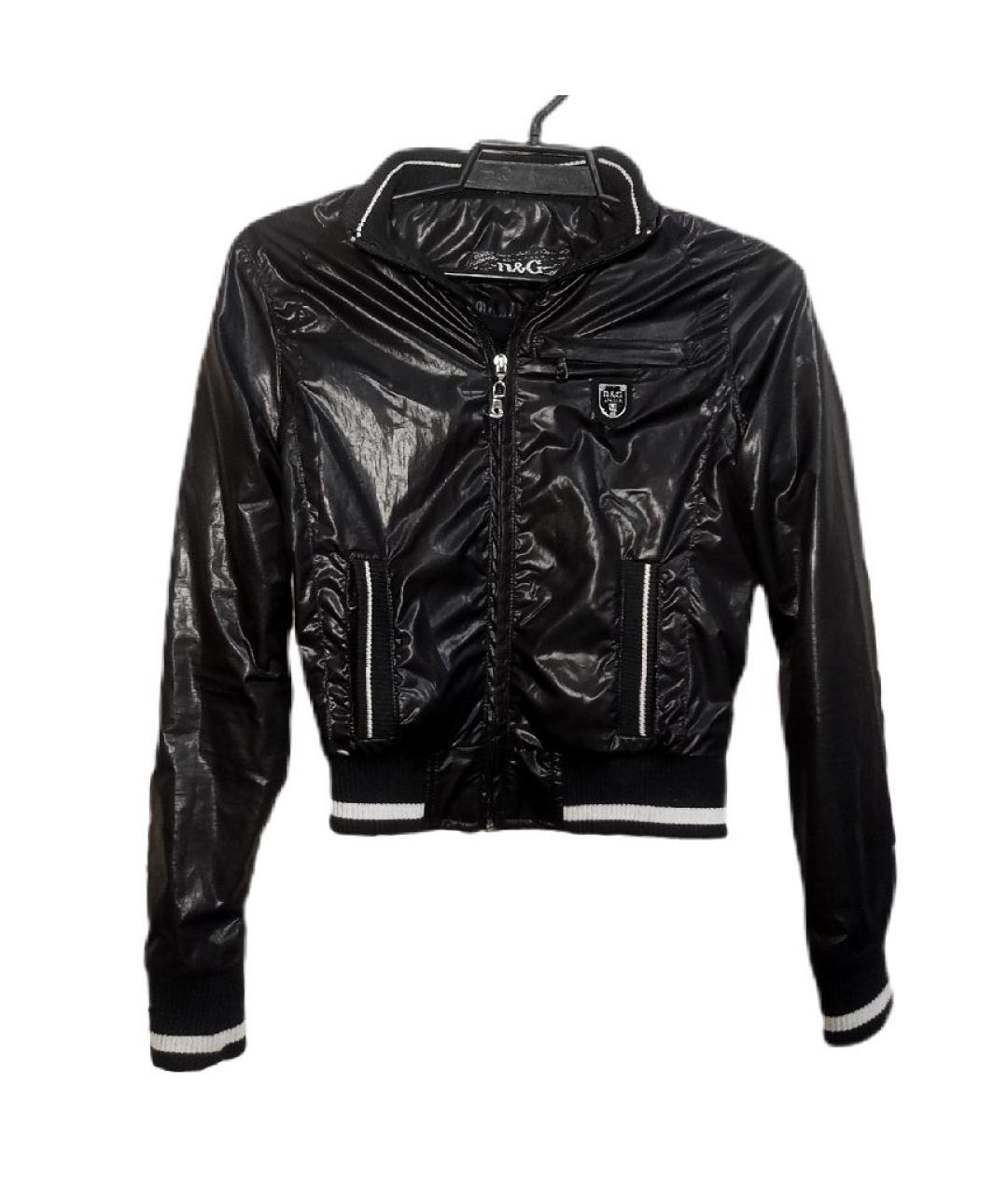 DOLCE&GABBANA Черная хлопковая куртка, фото 8