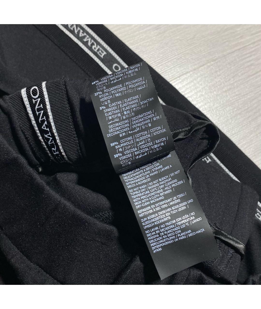 ERMANNO SCERVINO Черные спортивные брюки и шорты, фото 8