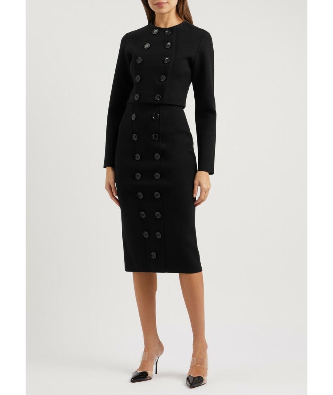 ALAIA Черный костюм с юбками, фото 4