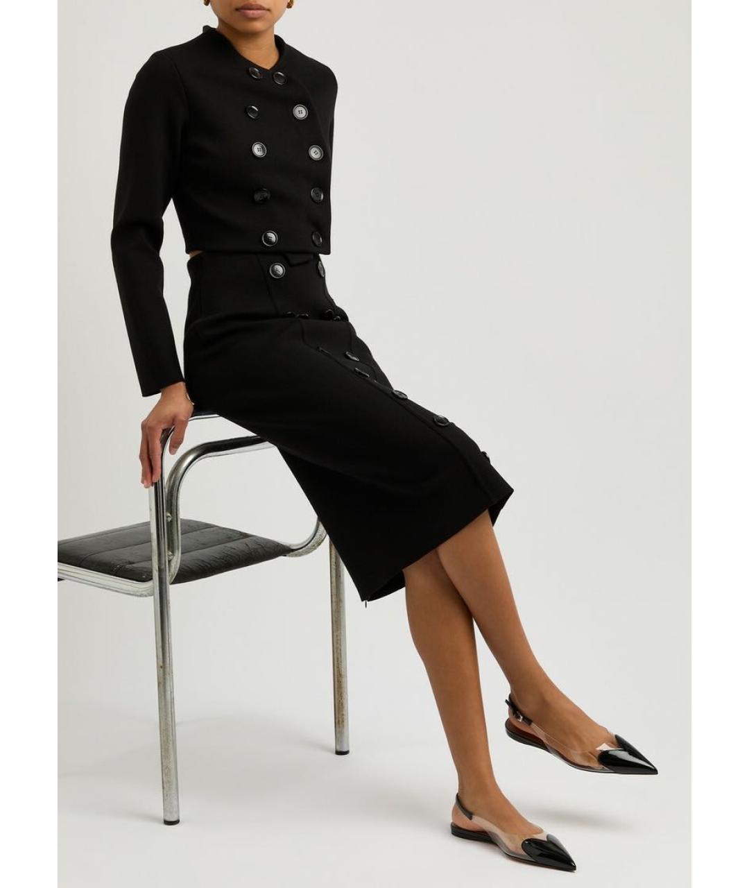 ALAIA Черный костюм с юбками, фото 2