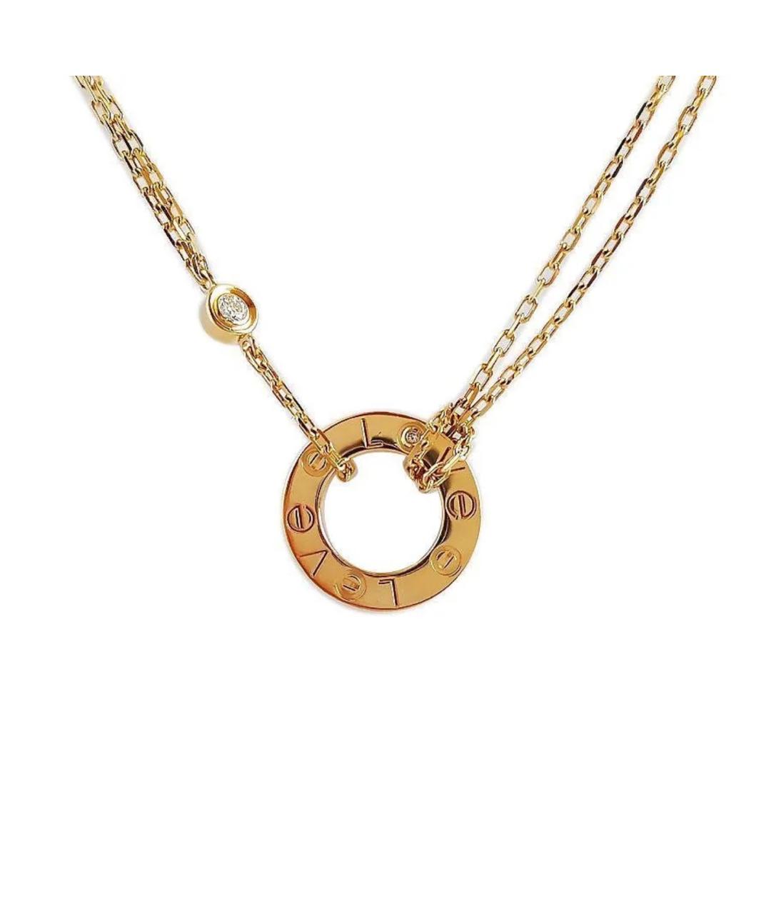 CARTIER Золотое колье из розового золота, фото 5