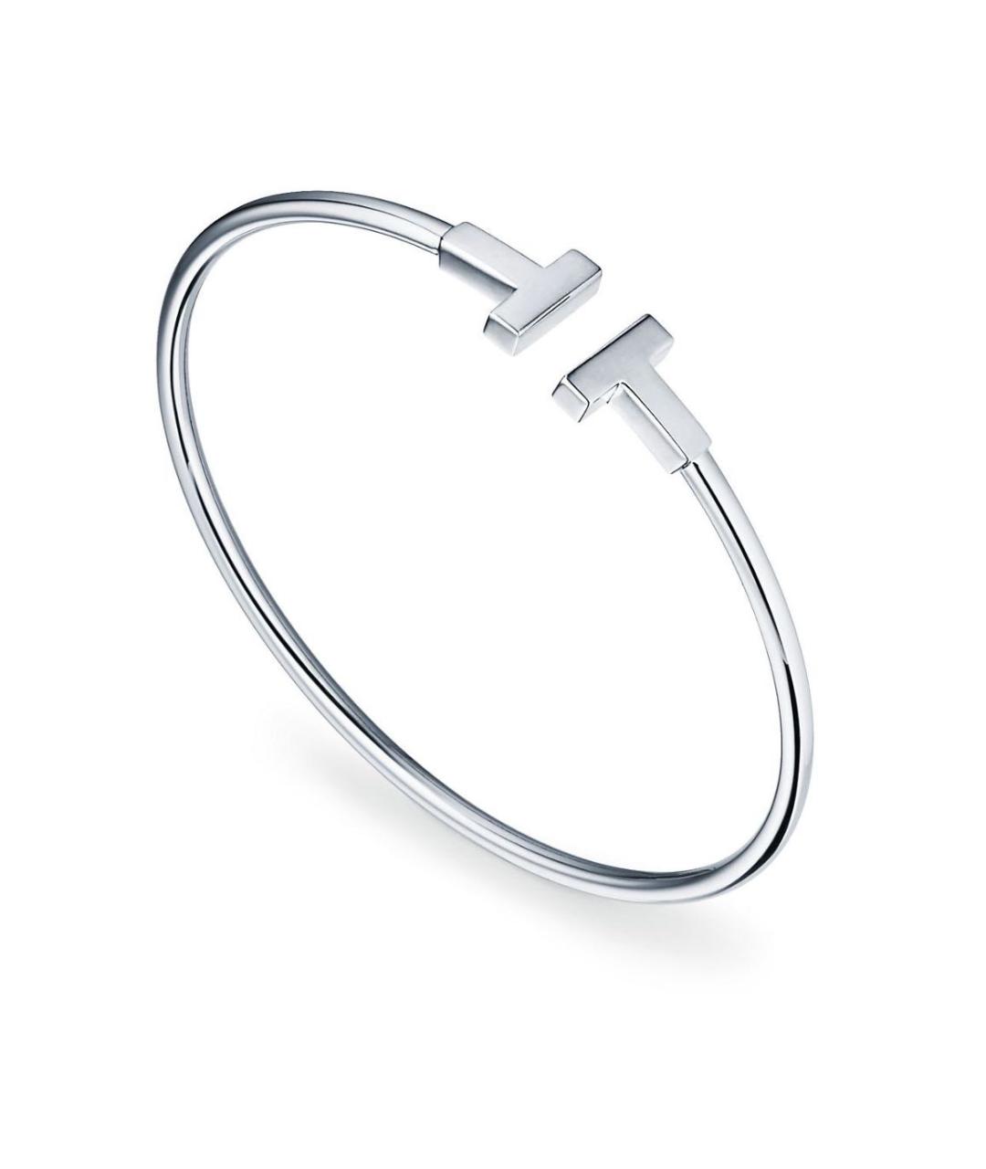 TIFFANY&CO Серебрянный браслет из белого золота, фото 2
