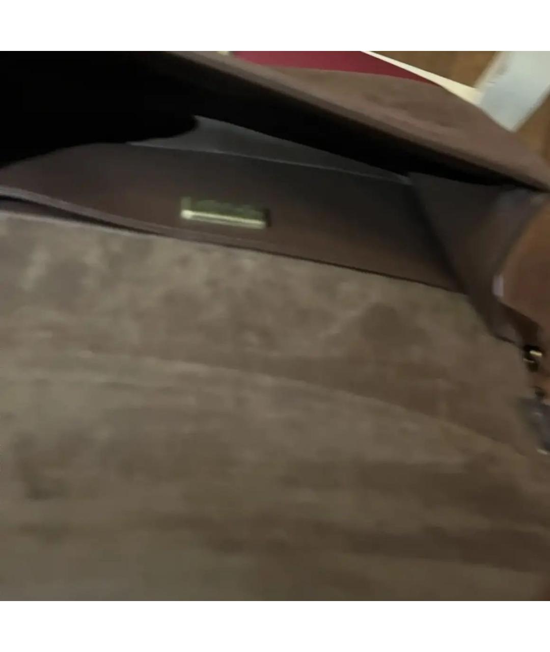 CHANEL Бежевая сумка через плечо из экзотической кожи, фото 3