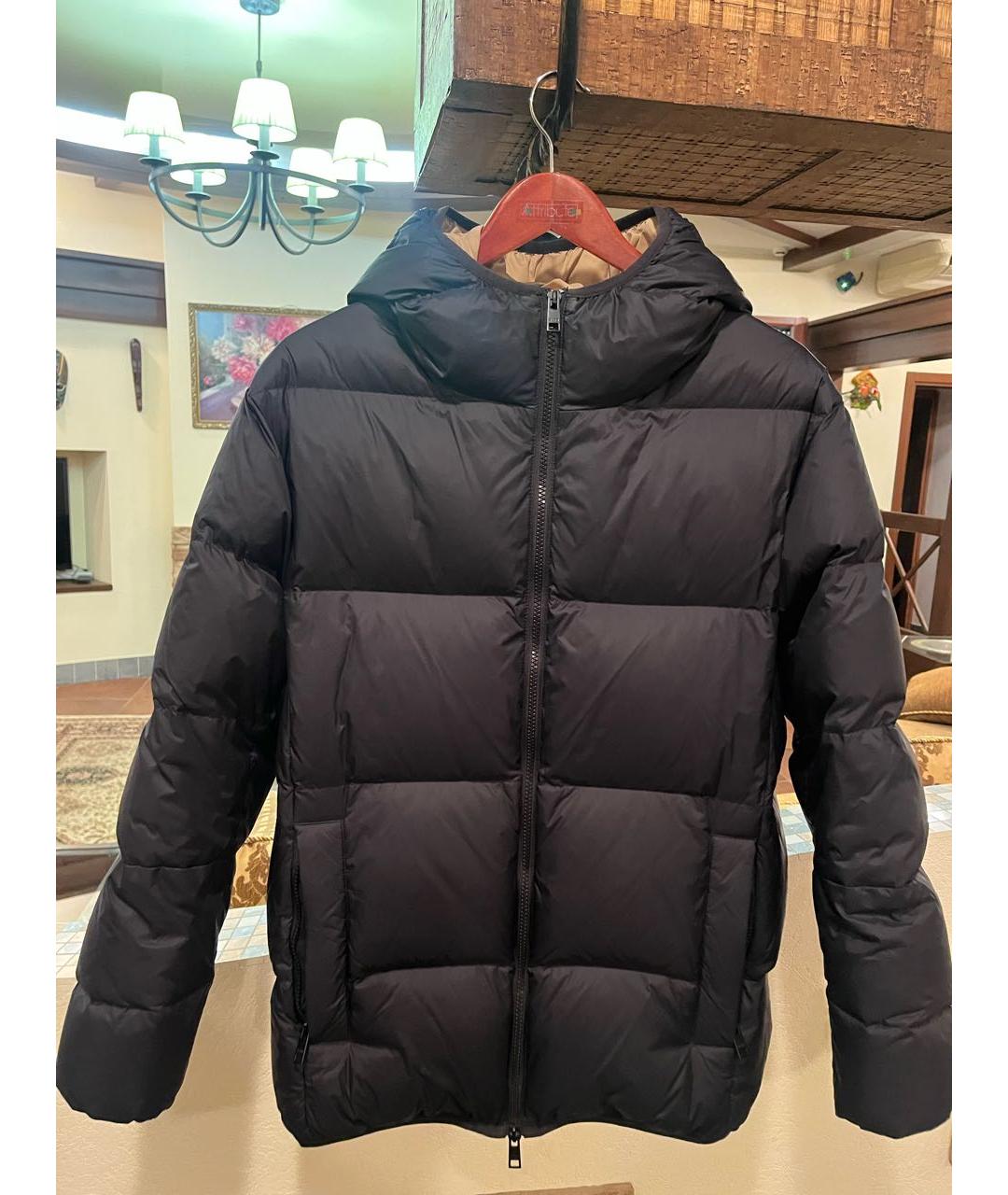 MSGM Черный пуховик, фото 3