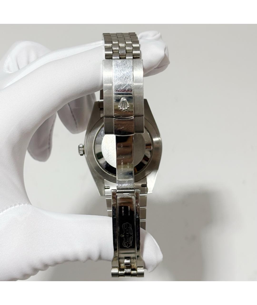 ROLEX Голубые металлические часы, фото 3