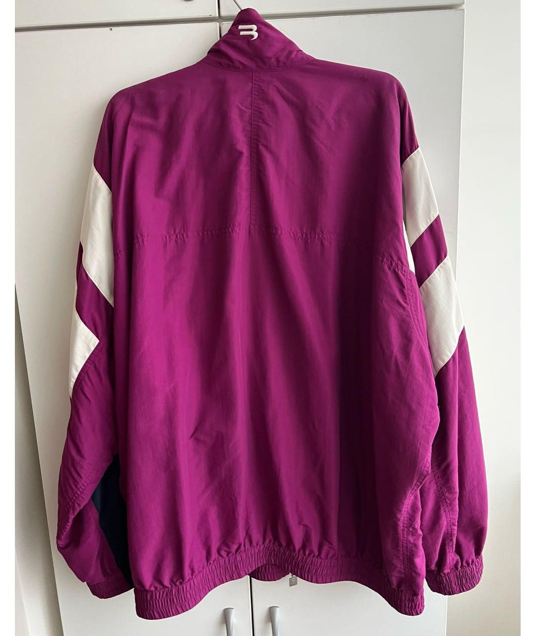 BALENCIAGA Фиолетовая куртка, фото 3