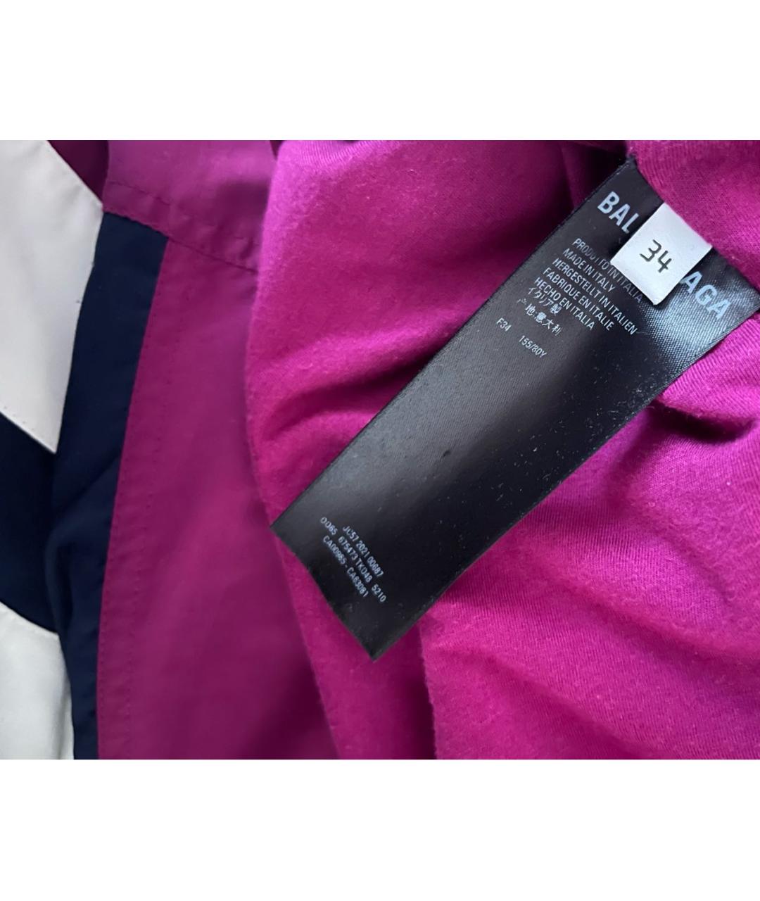 BALENCIAGA Фиолетовая куртка, фото 5